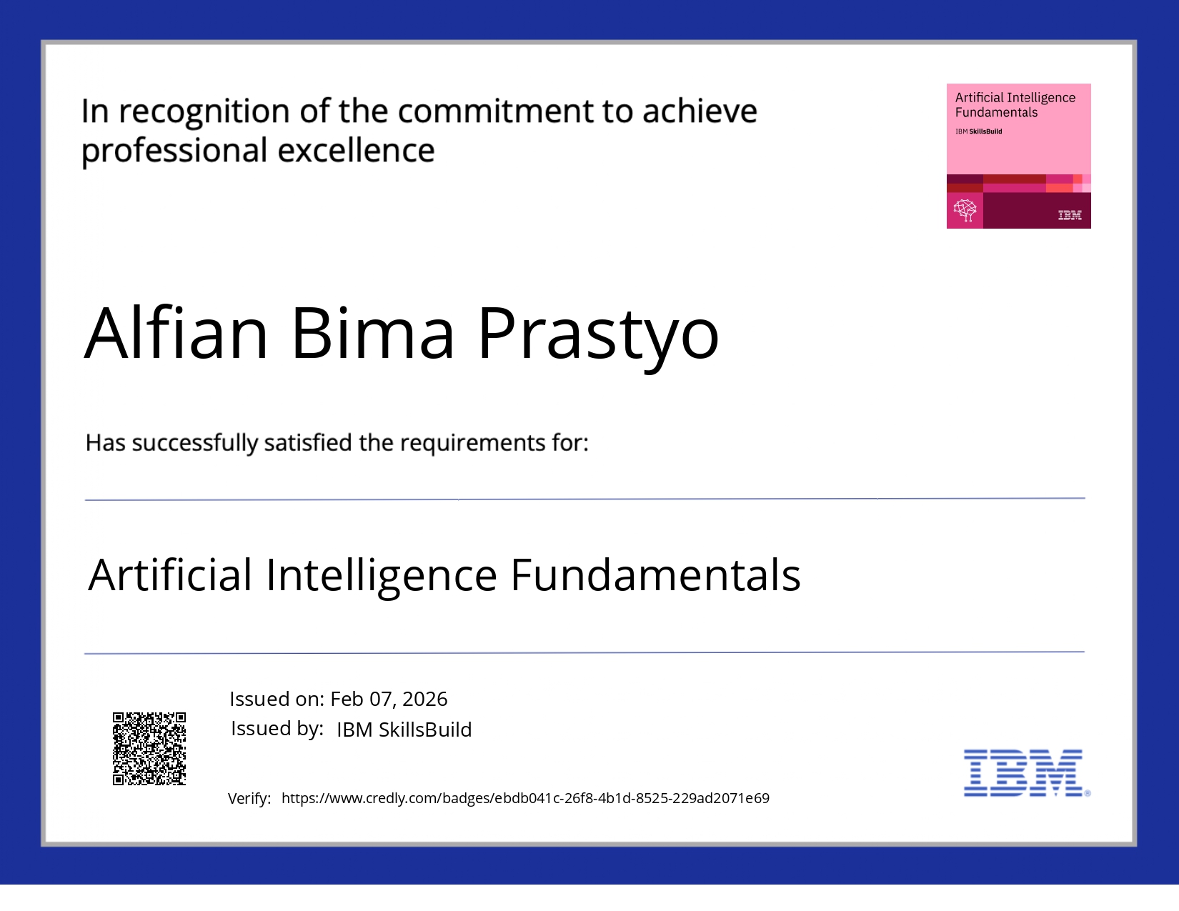 IBM Certificate